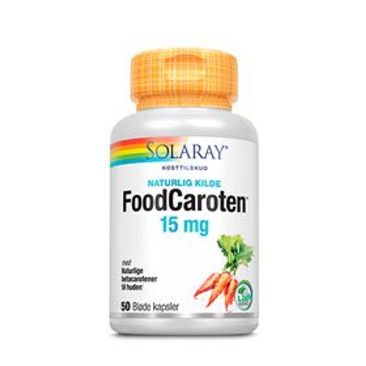 Solaray Food Caroten &bull; 50 kap.