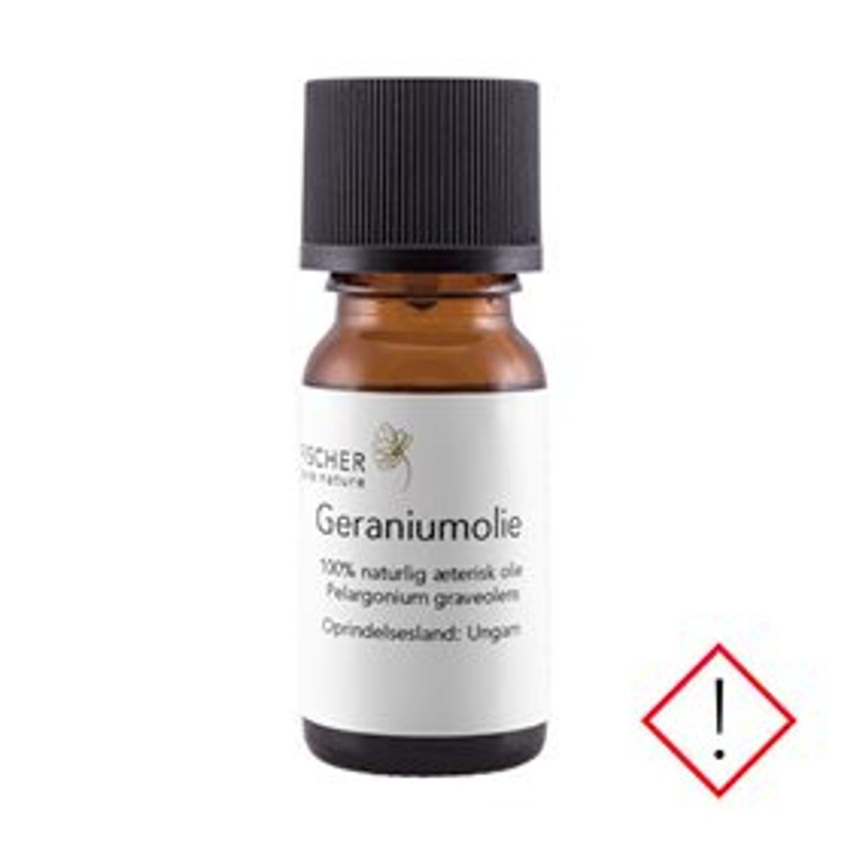 Fischer Pure Nature Geraniumolie æterisk &bull; 10ml.