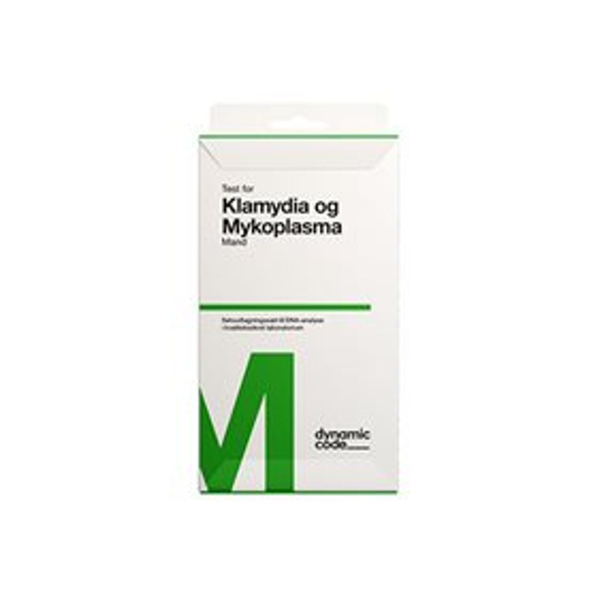 Klamydia/Mykoplasma i underlivet Mand Hjemmetest