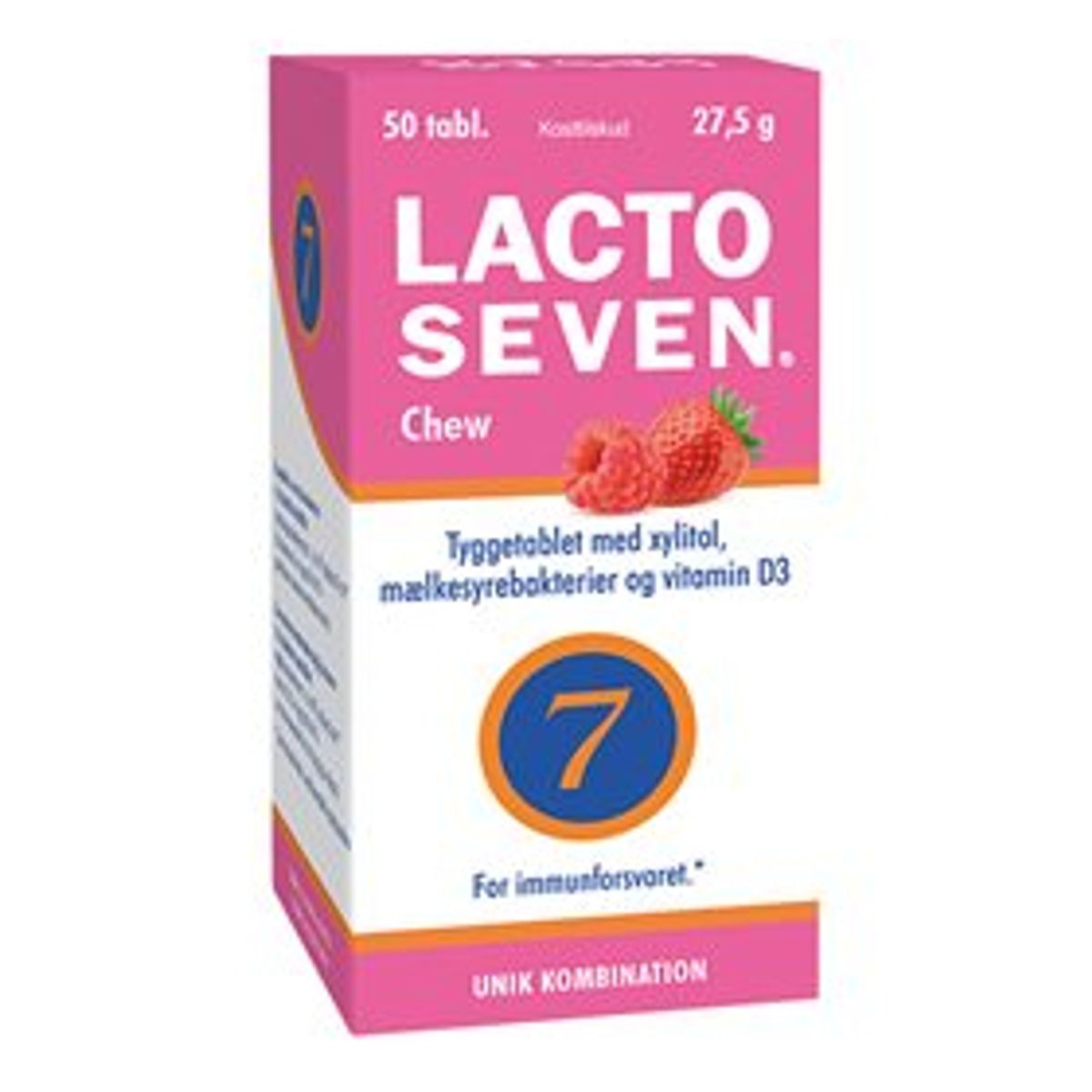 Lacto Seven Chew 50 tab.DATOVARE 04/25