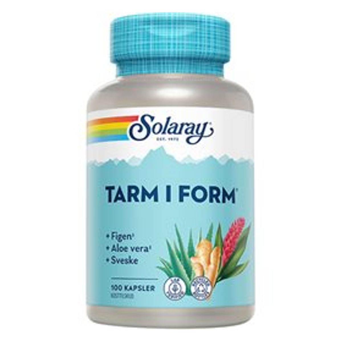 Solaray Tarm i Form &bull; 100 kaps.