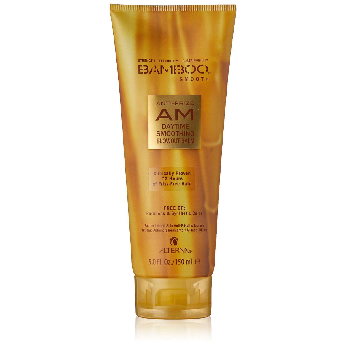 Alterna bamboo smooth anti-frizz AM daytime smoothing blowout balm 150ml