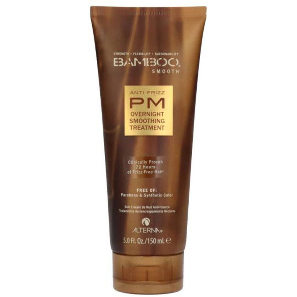 Alterna bamboo smooth anti-frizz PM overnight smoothing treatment 150ml