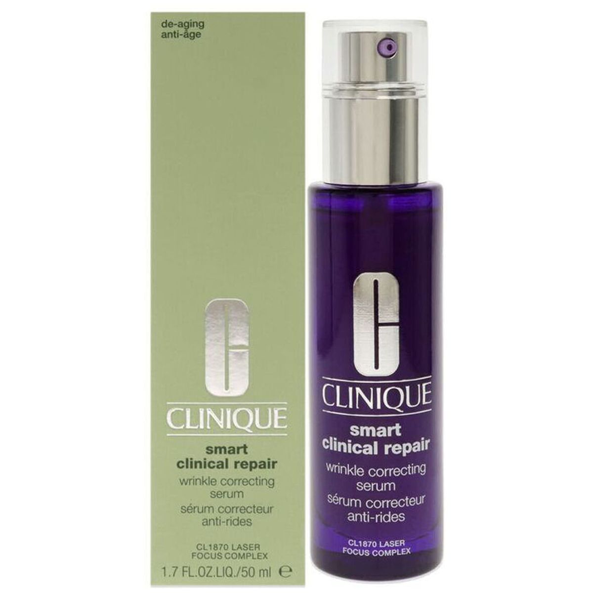 Clinique de-aging smart clinical repair wrinkle correcting serum 50ml