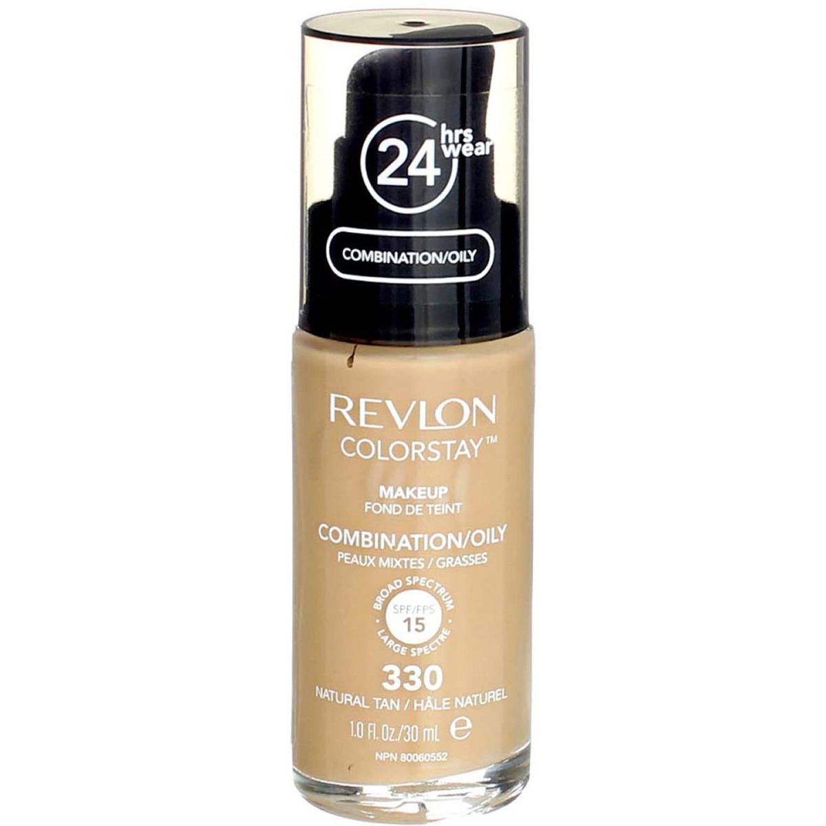 Revlon colorstay makeup fond de teint combination/oily SPF15 330 natural tan 30ml