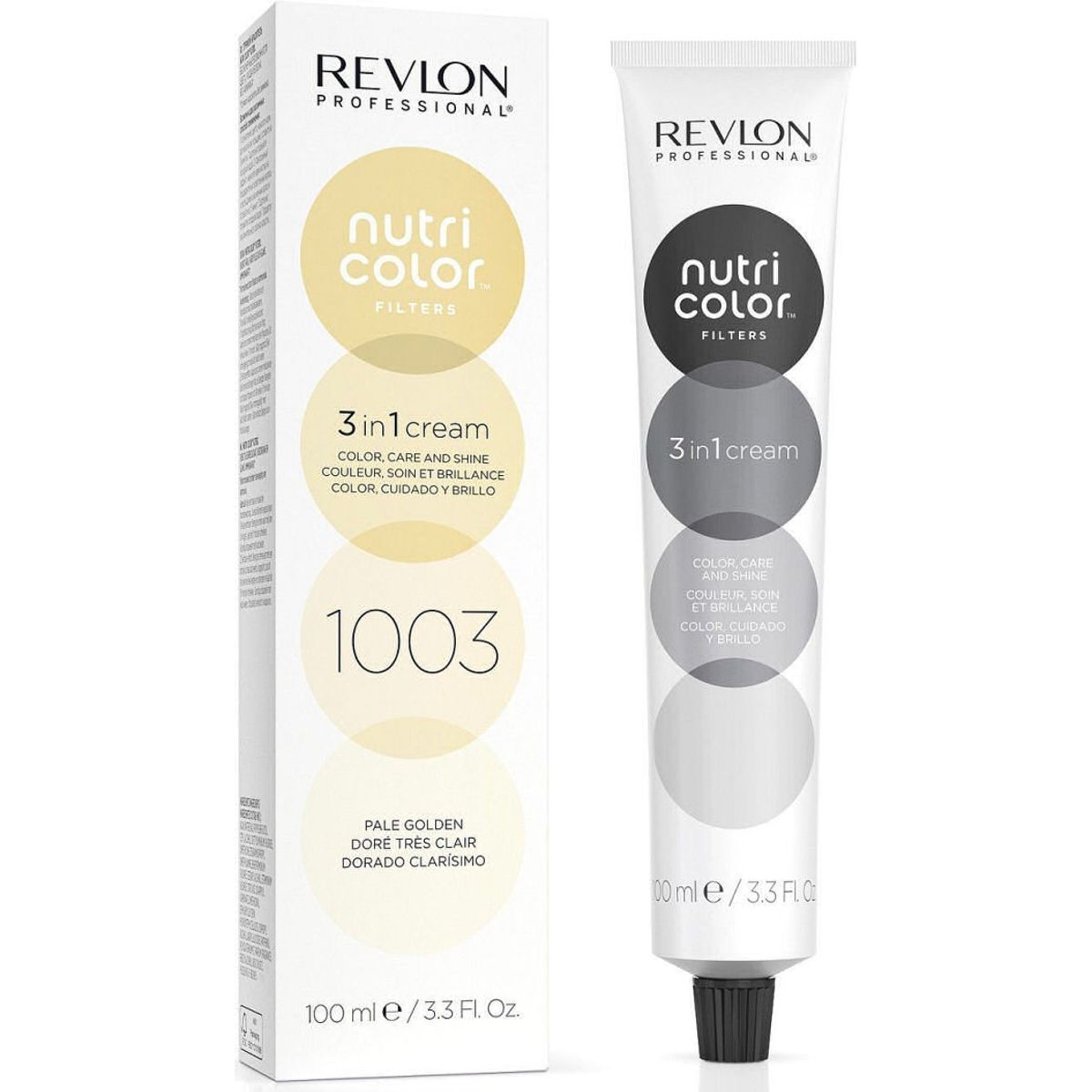 Revlon professional nutri color filters 3 in 1 cream 1003 pale golden 100ml