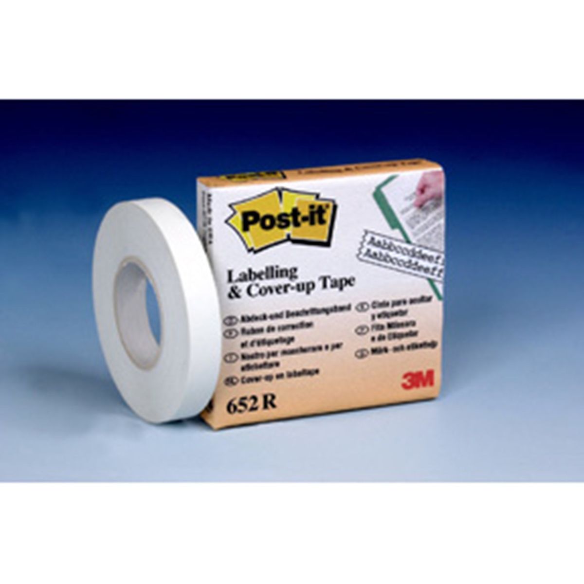 Post-it korrektionstape refill 8mmx17m hvid