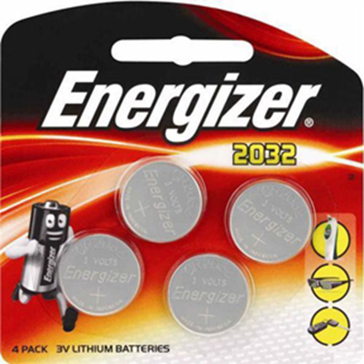 Restparti: Energizer Lithium CR2032 (4)