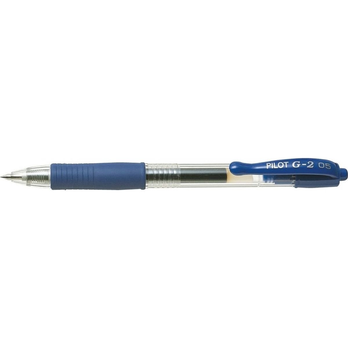 Pilot G-2 gelpen, F, m/klik, blå