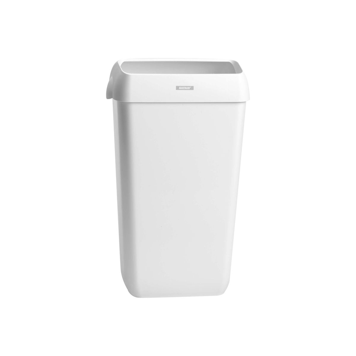 Katrin Waste Bin, papirkurv med låg, hvid, 50 L