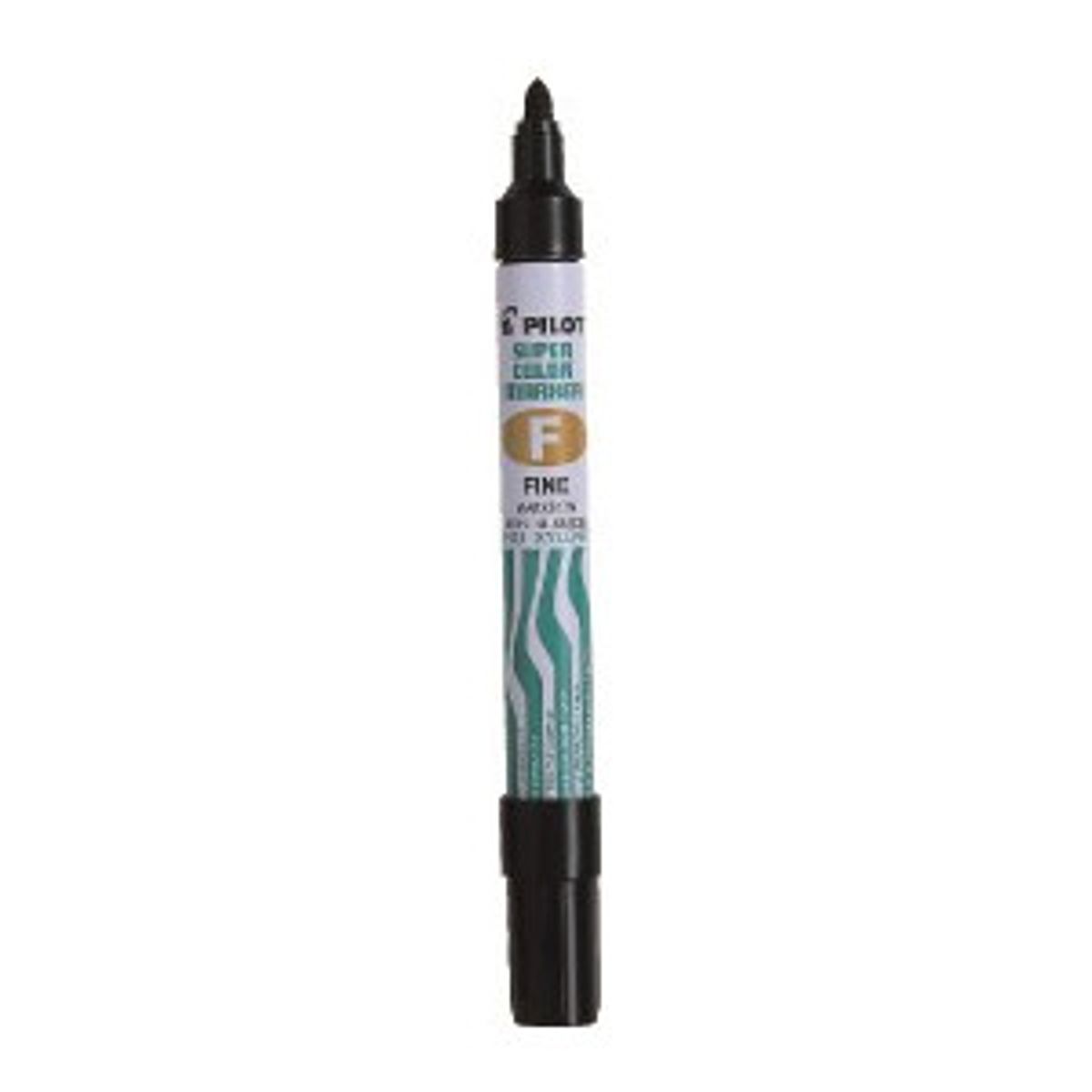 Marker Super Color rund 1,0mm sort