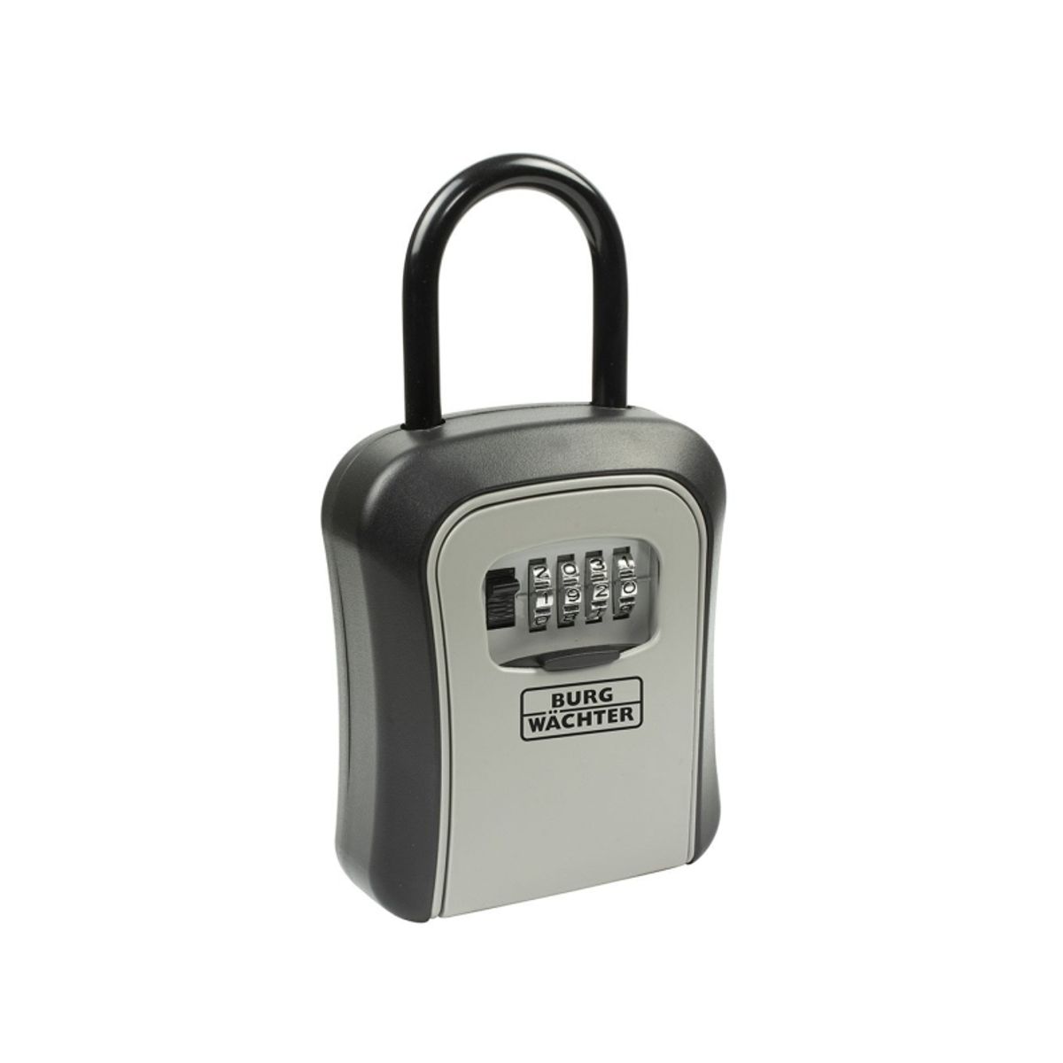 Burg-Wächter Key Safe 50 Sb, Zink, Sort, Grå, Kombinationslås, 95 X 45 X 178 Mm