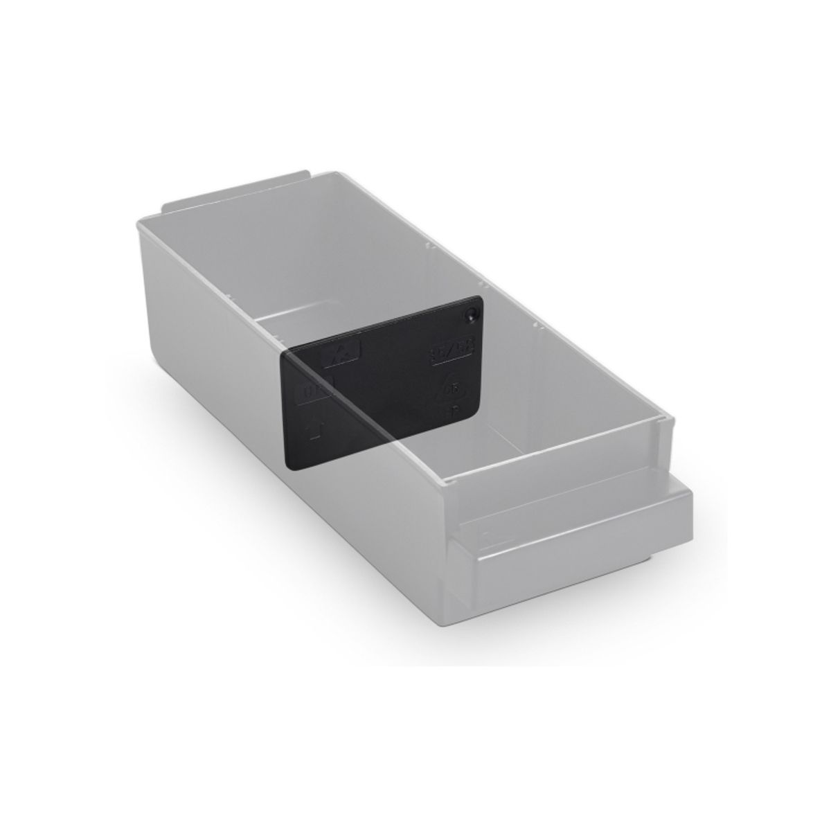 Raaco Esd 150-00, Opdelingssæt, Sort, Polypropylen (Pp), Drawer 150-00, 52 Mm, 1,6 Mm