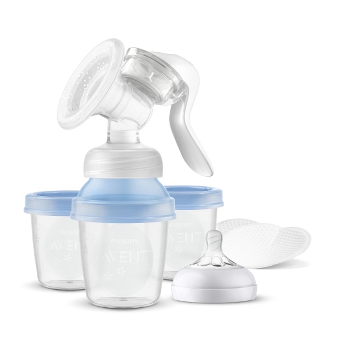 Philips Avent Scf430/13, Elektronisk, Blå, Transparent