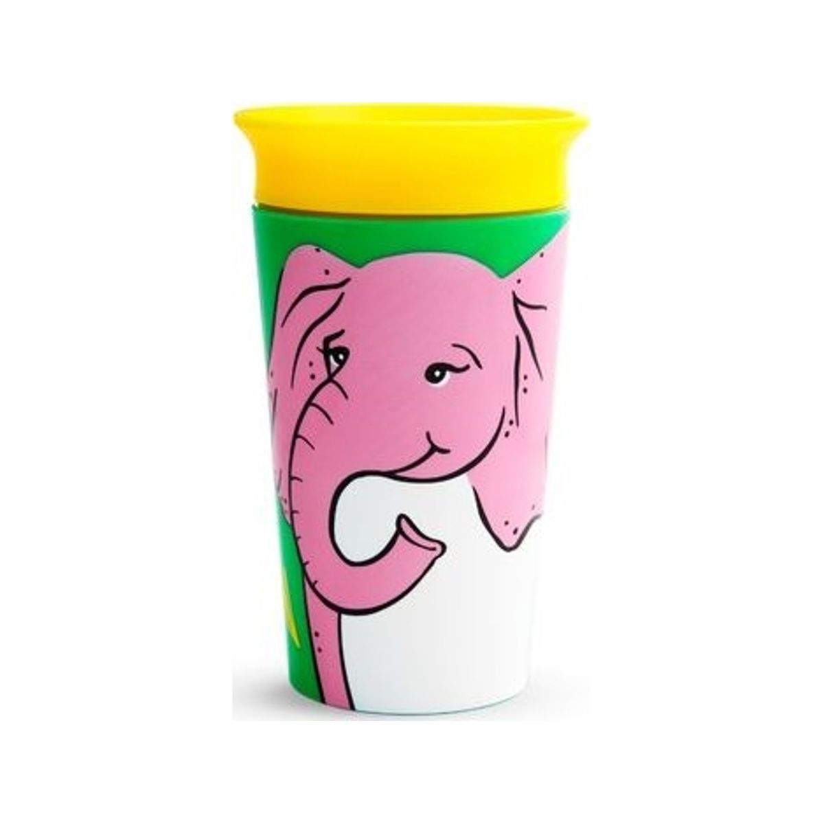 Munchkin Bæger, Elefant, Miracle 360 Wildlove, 6 Måneder+, 266 Ml, 05193202