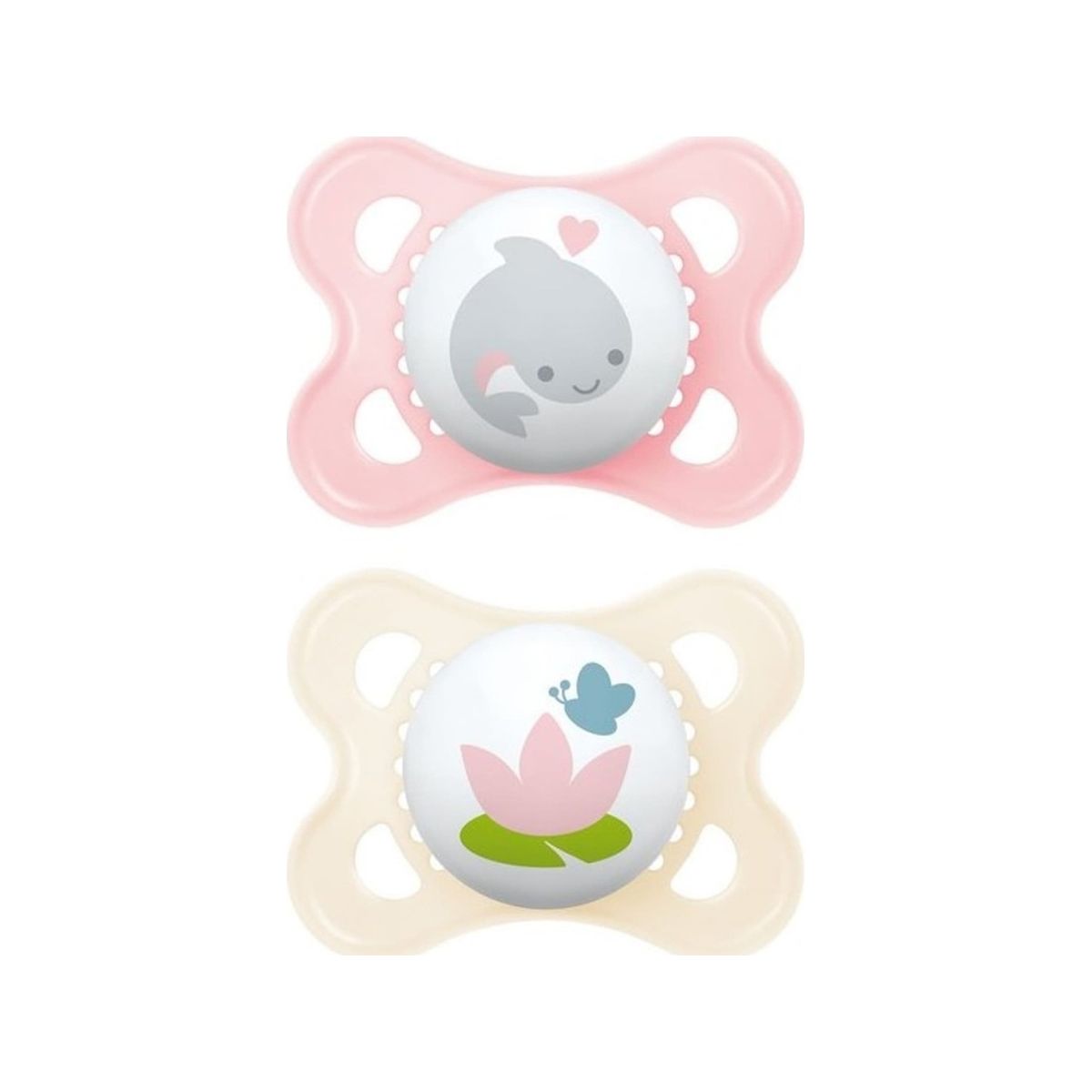 Mom-2-6 Pacifier Orginal Sealife Girl