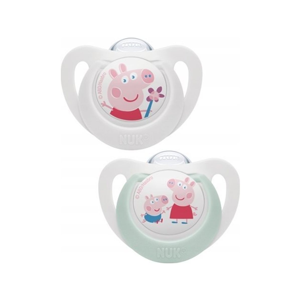 Nuk Sut Peppa Pig Star 6-18 M. 2 Stk