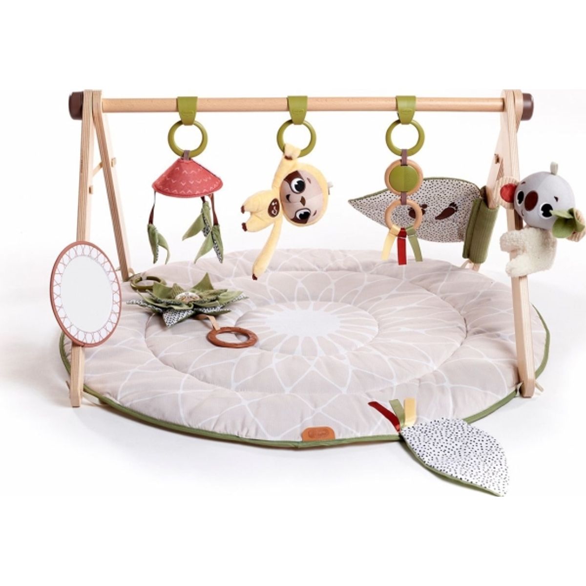 Tiny Love Gymnastics/Baby Mat With A Wooden Stand - Boho Chic