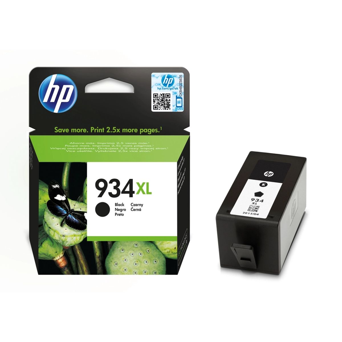 HP 934 xl black ink cartridge printerpatron