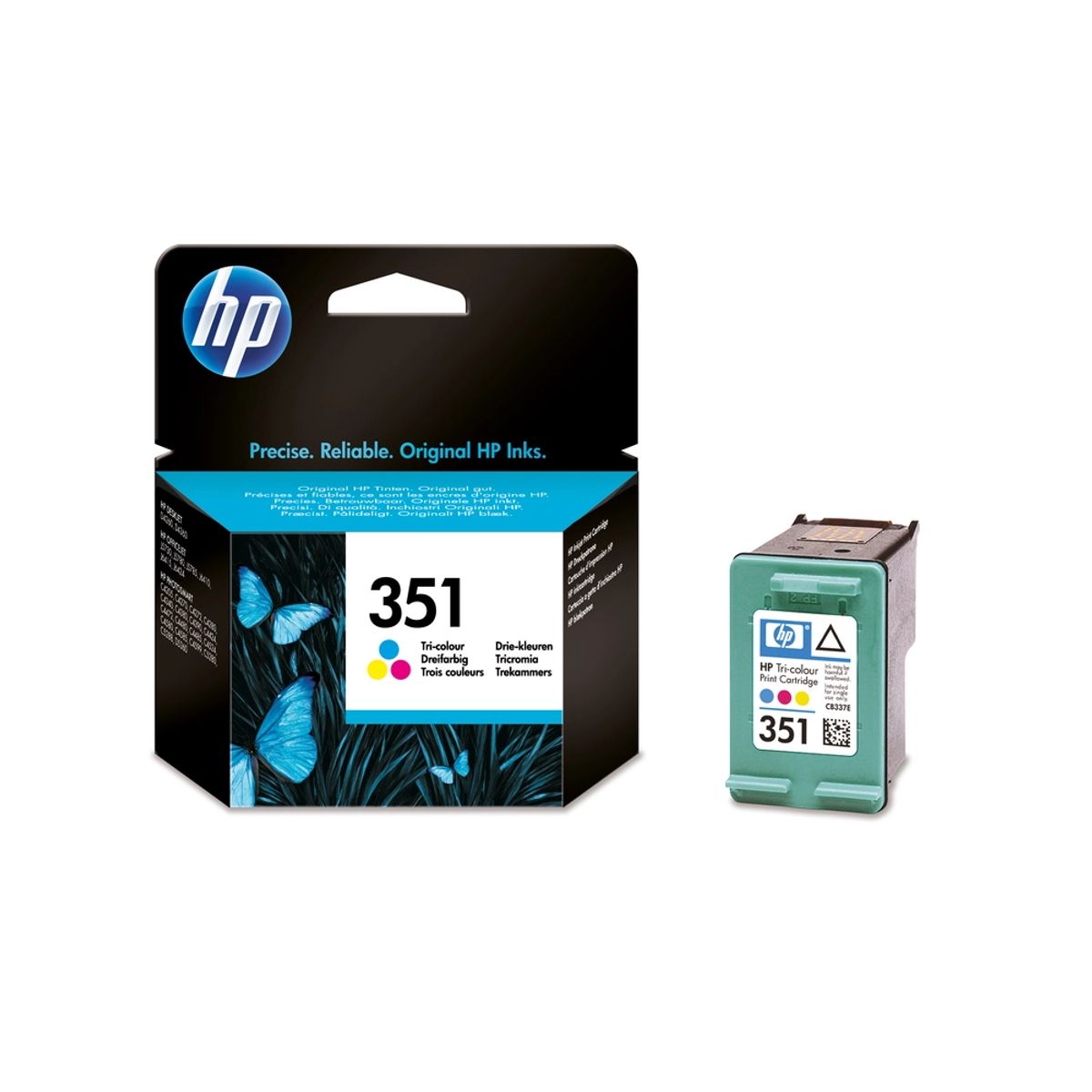 HP cb337ee 351 farve vivera printerpatron