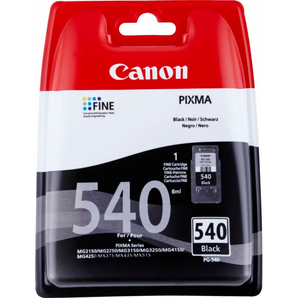 Canon PG-540 black ink cartridge printerpatron