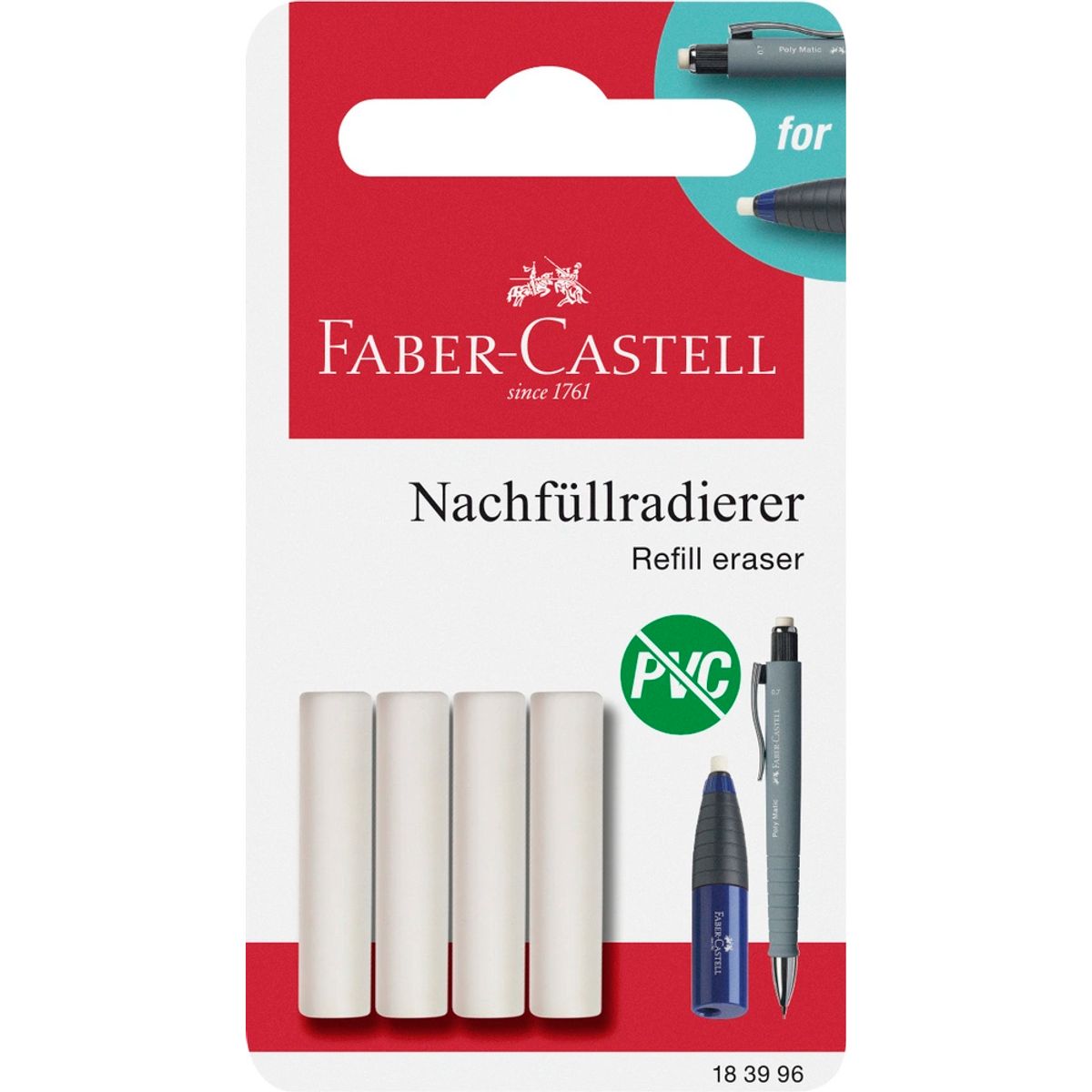 Viskelæder refill Faber-Castell blister