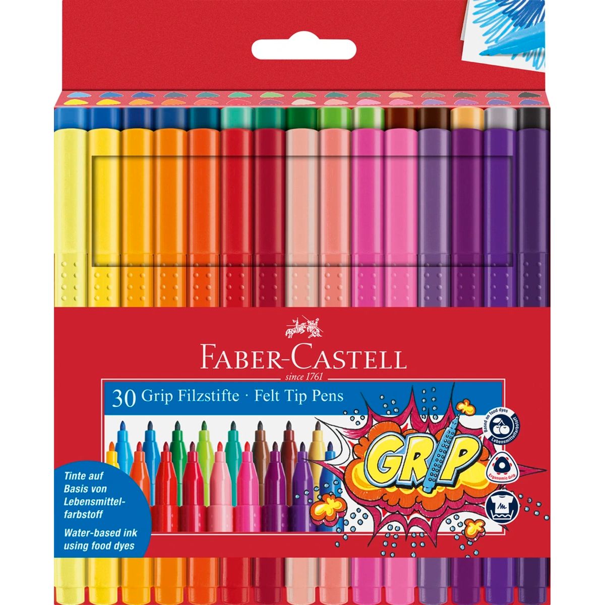 Tusser grip Faber-Castell 30 stk