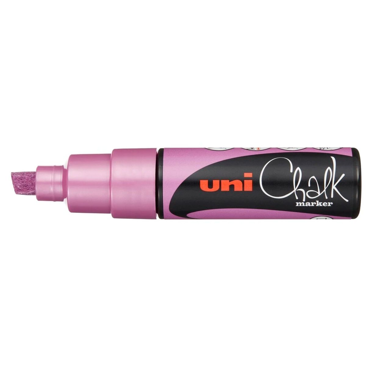 Marker Uni Chalk Pwe 8K Metallic Pink