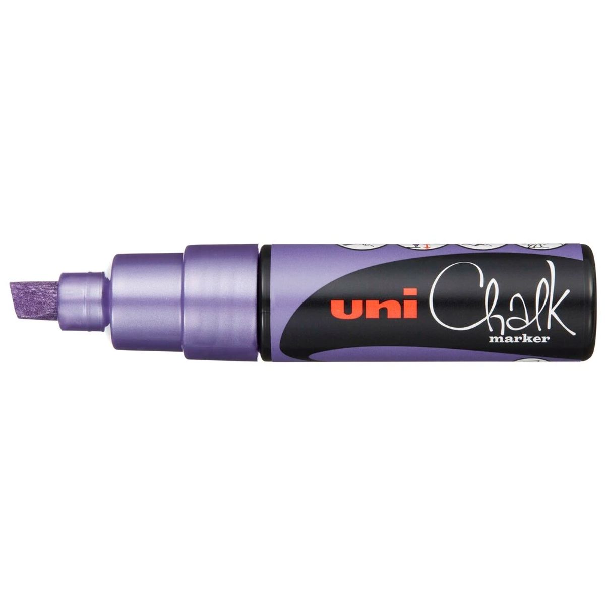 Marker Uni Chalk Pwe 8K Metallic Violet