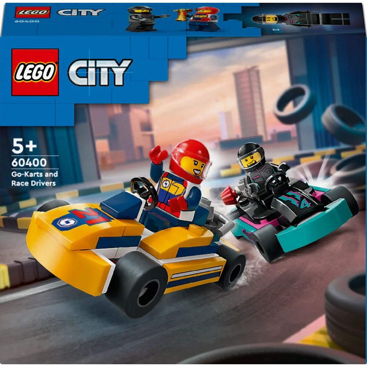 60400 LEGO City Great Vehicles Gokarts og racerkørere