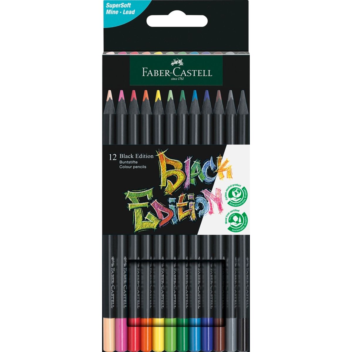 Farveblyant black edition Faber-Castell