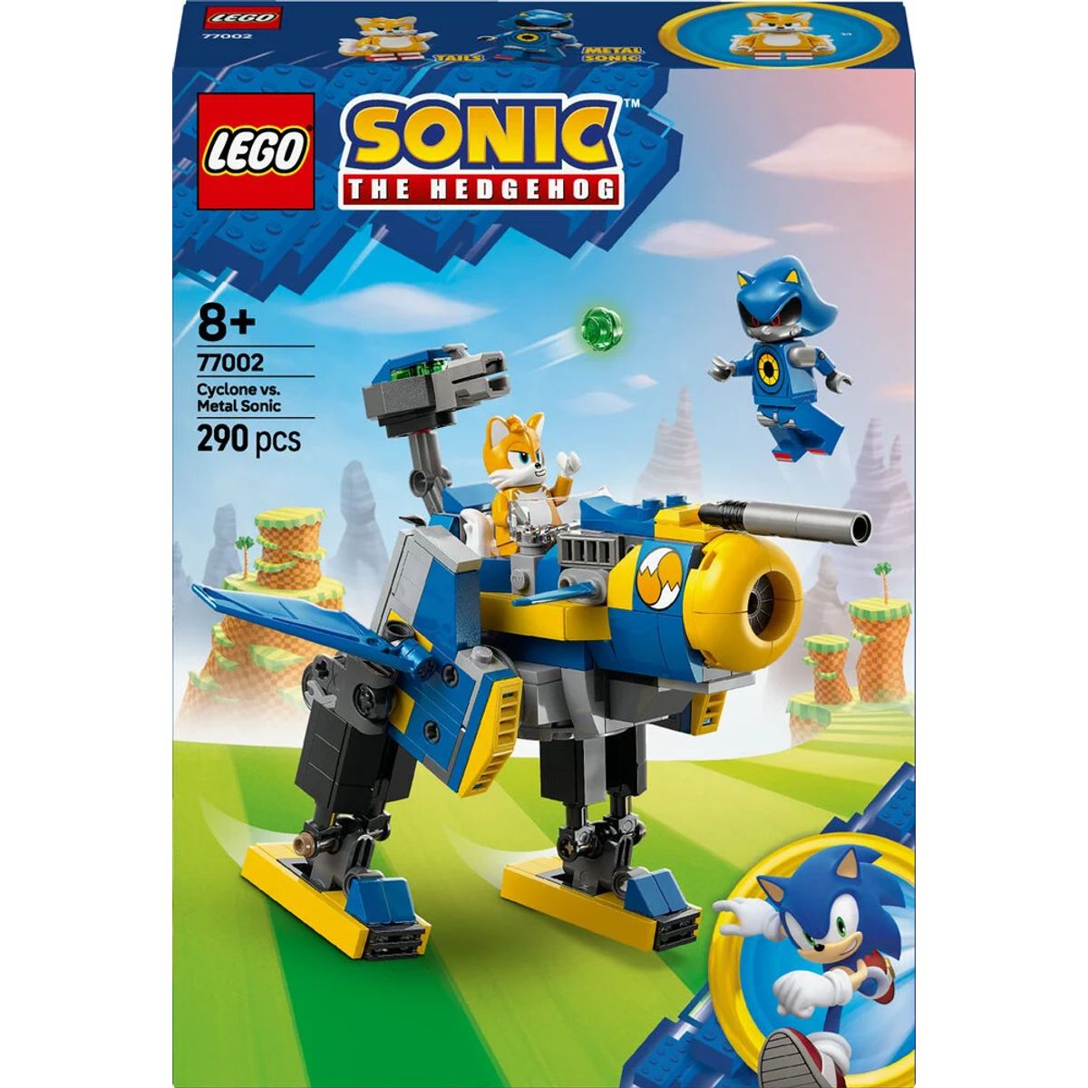 77002 LEGO Sonic Cyclone mod Metal Sonic