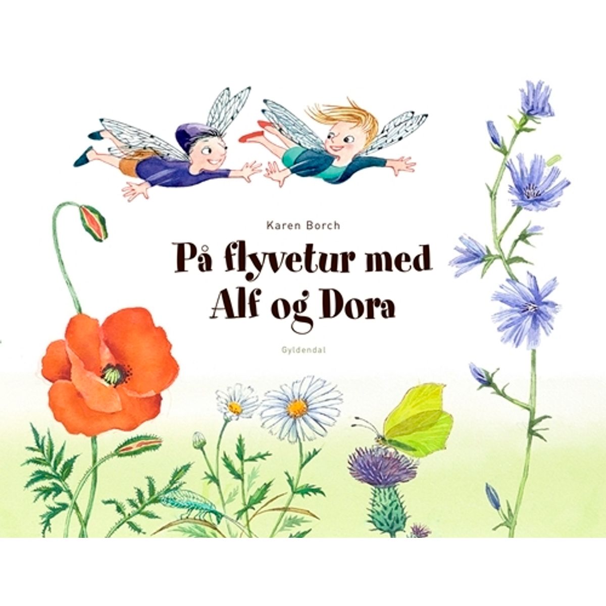 På flyvetur med Alf og Dora