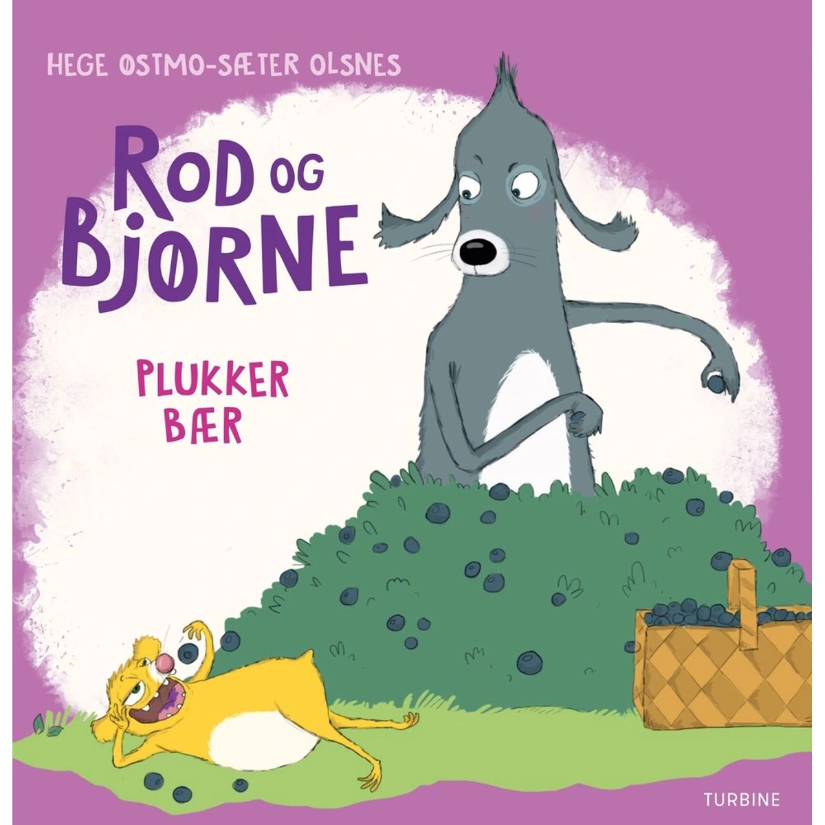 Rod og Bjørne plukker bær