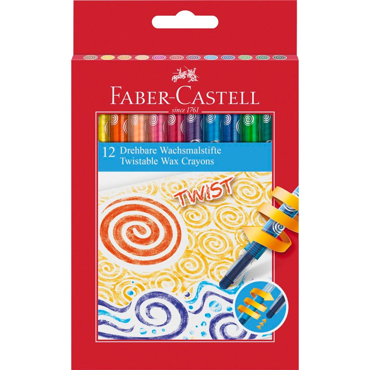 Vokskridt twist Faber-Castell jumbo