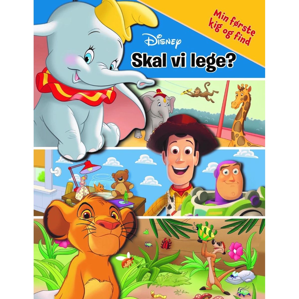 Disney - Skal vi lege? Min første kig og find