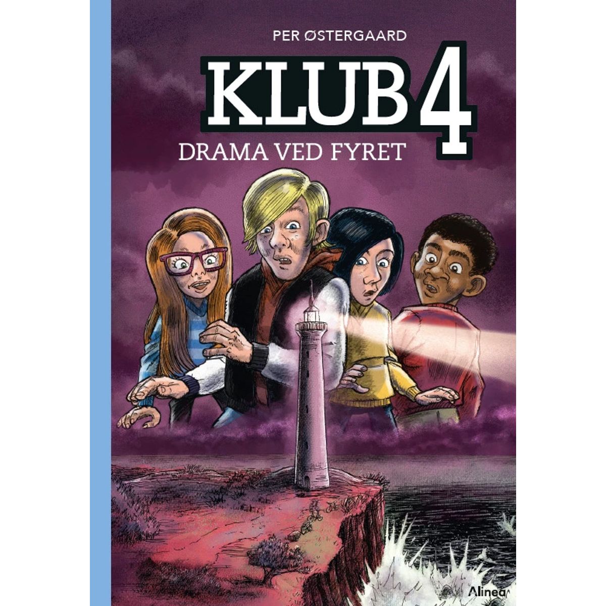 Klub 4 - Drama ved fyret, Blå Læseklub