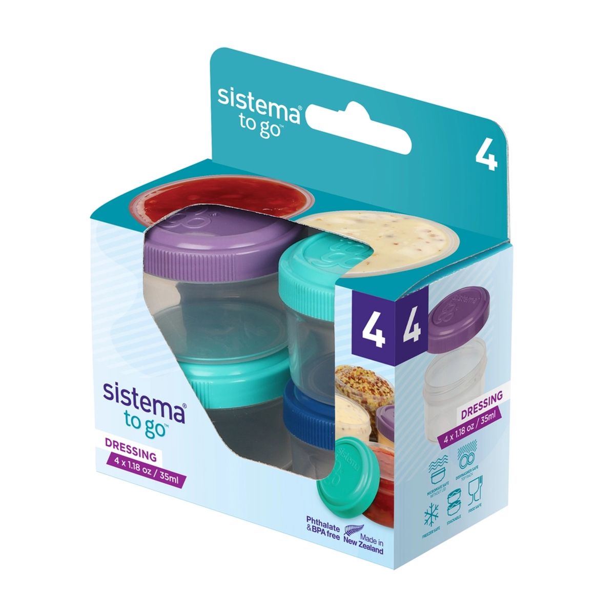 Sistema® dressing to go 4 stk.