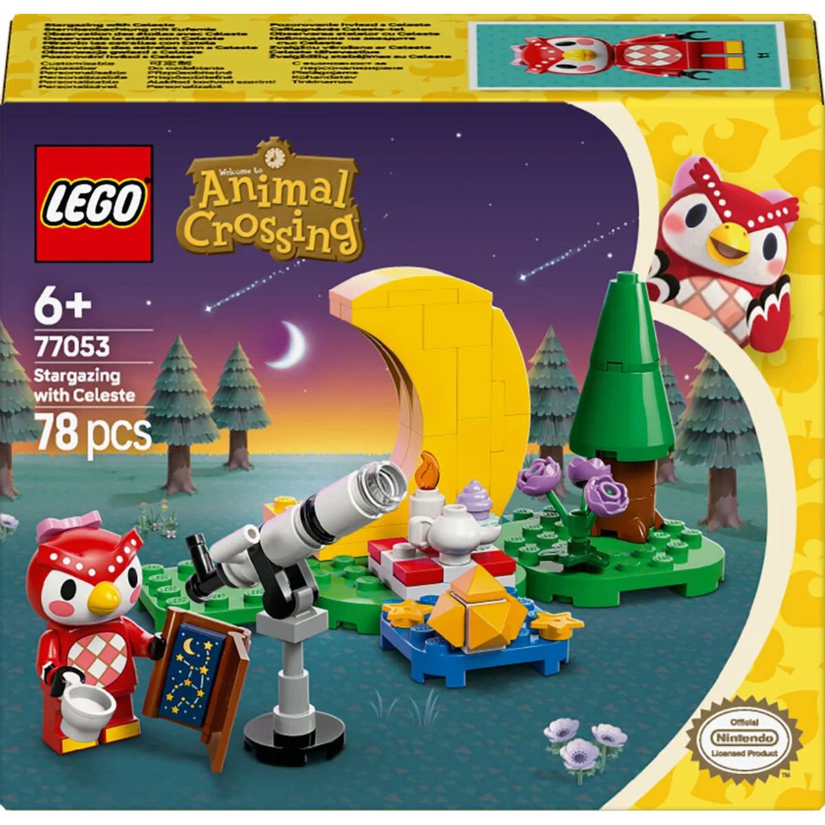 77053 LEGO Animal Crossing Stjernekiggeri med Celeste