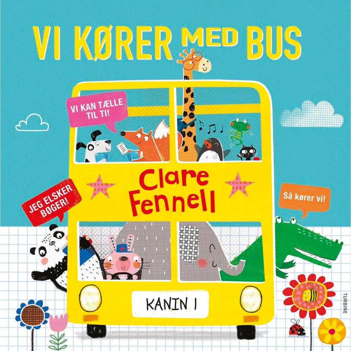 Vi kører med bus