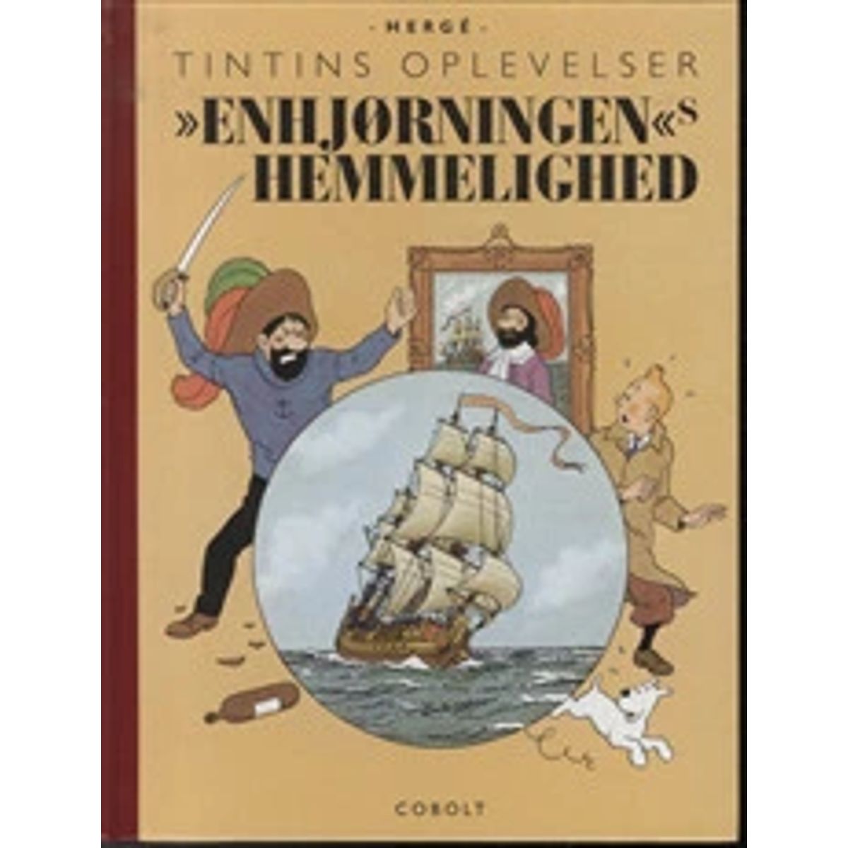 Tintin: Enhjørningen's hemmelighed - retroudgave