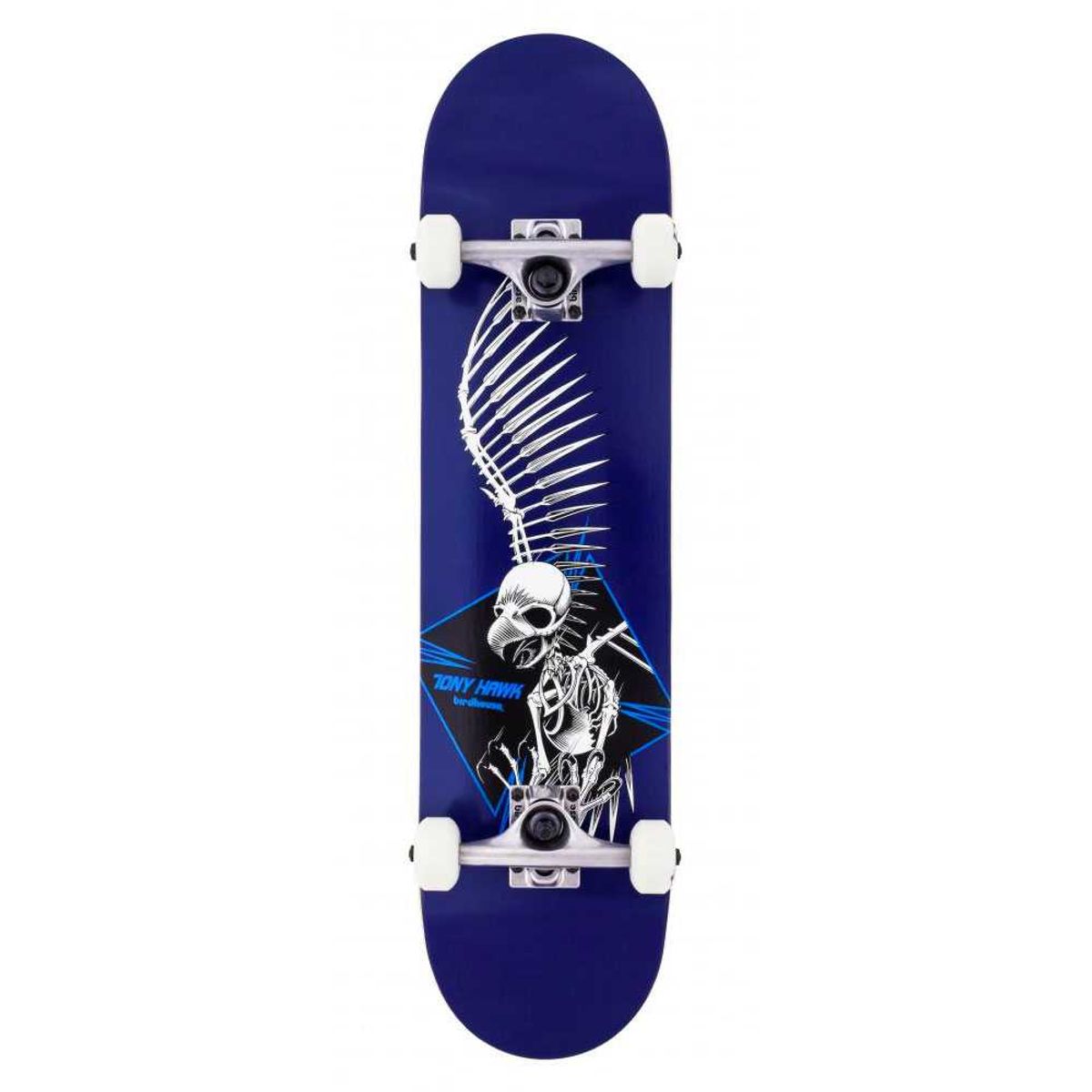 Birdhouse Skateboard Stage 1 Full Skull 2 Blue 7.5