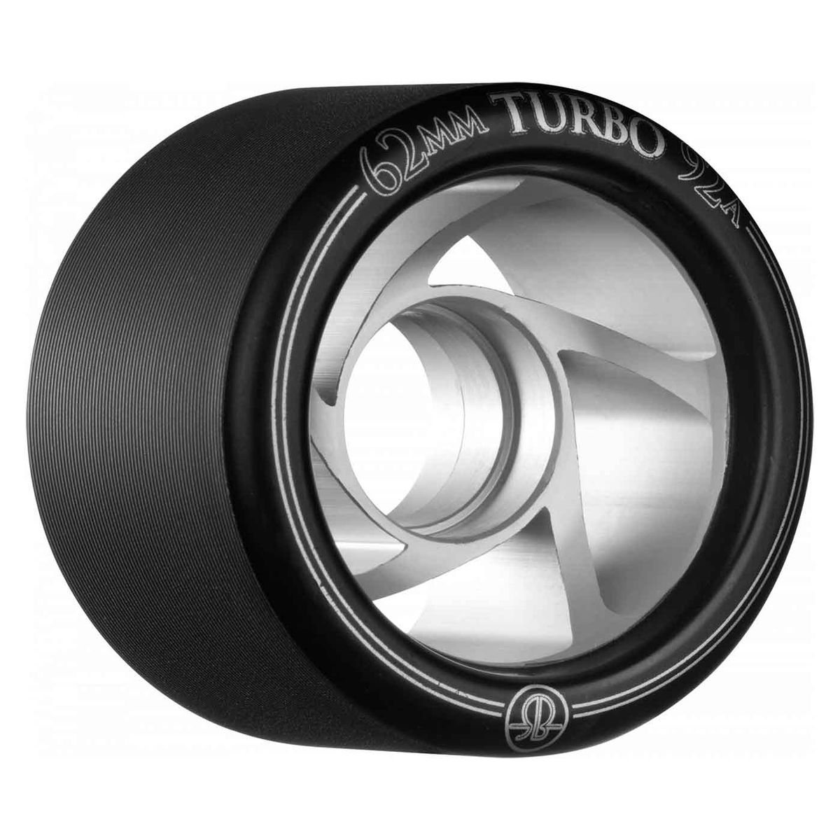 Rollerbones Turbo Wheel Klar, Aluminium Hub 8-pak