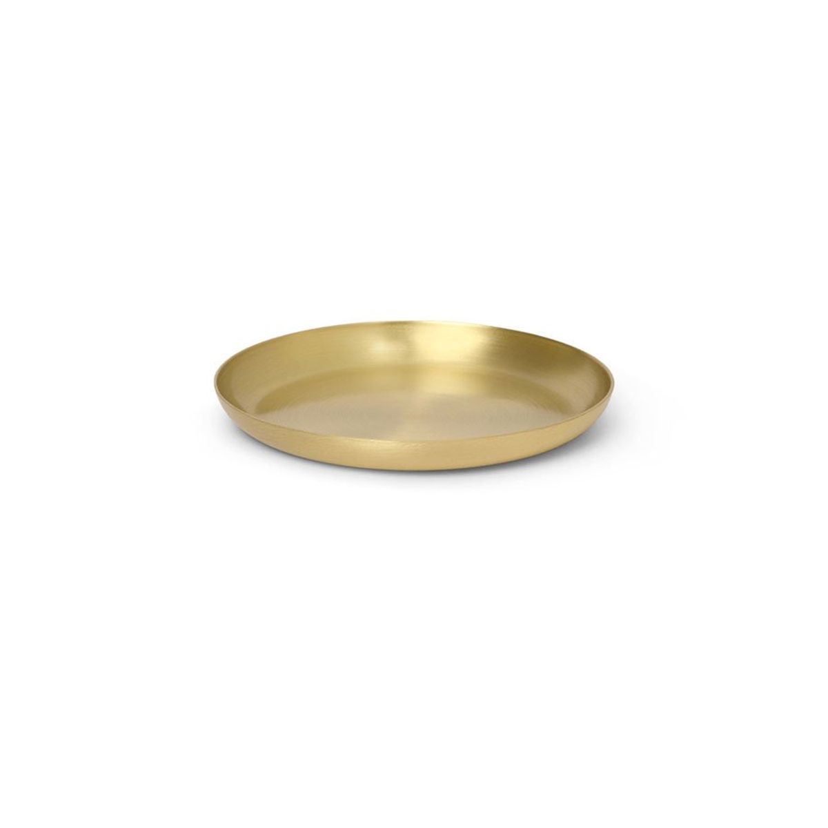 Basho Tray, rund, brass