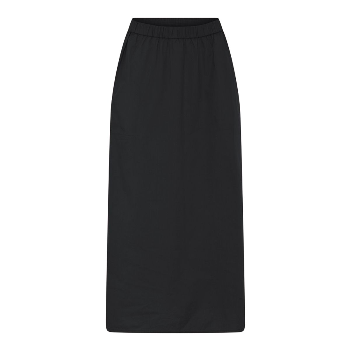 Mombasa Long Slim Ankle Skirt - Black