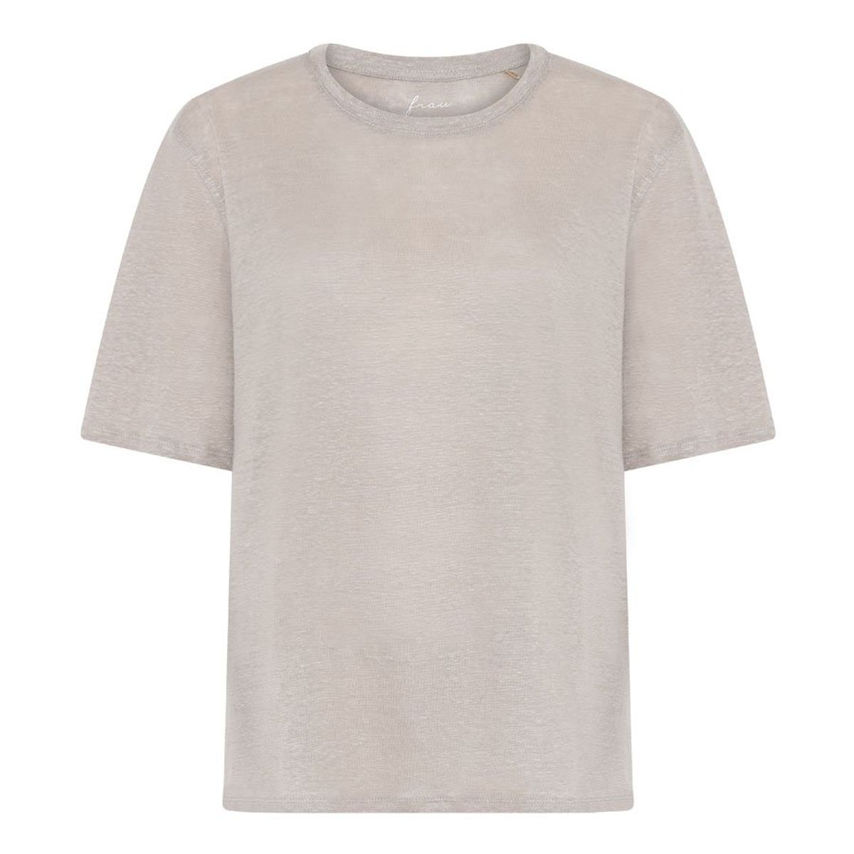 Kingston Linen T-shirt pure cashmere - S/M