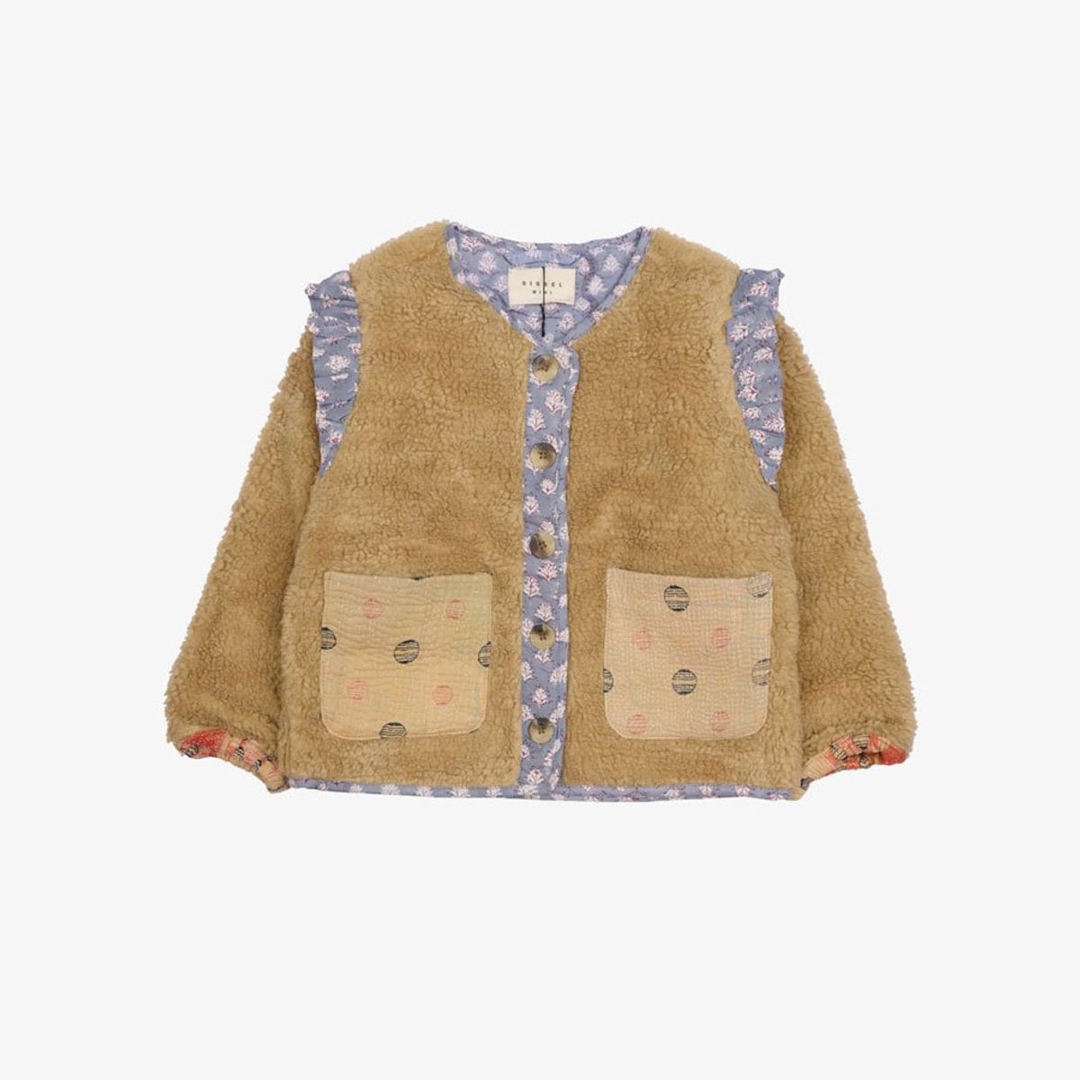 Gertrud Mini Teddy Jacket - 3-4 år