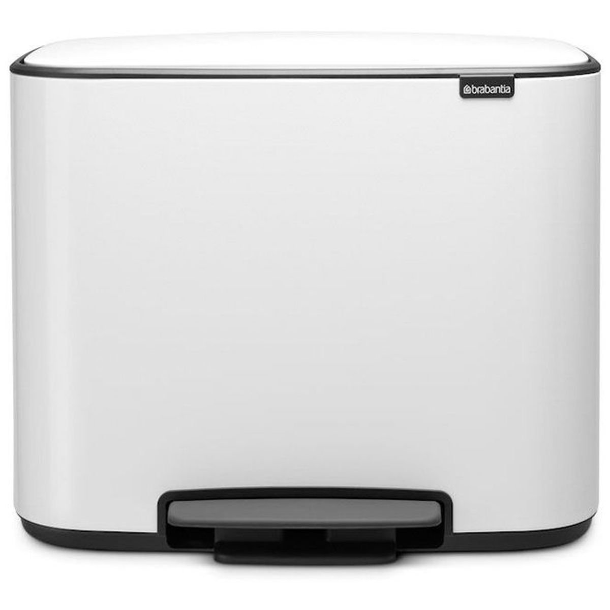 Brabantia Bo pedalspand white 36 l