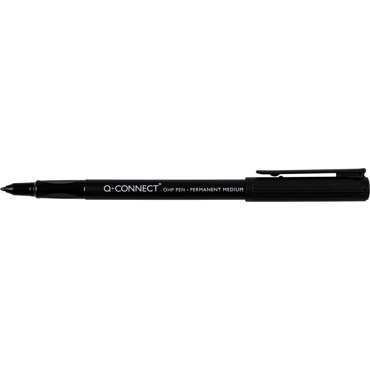 Q-connect overheadpen 0,8mm sort