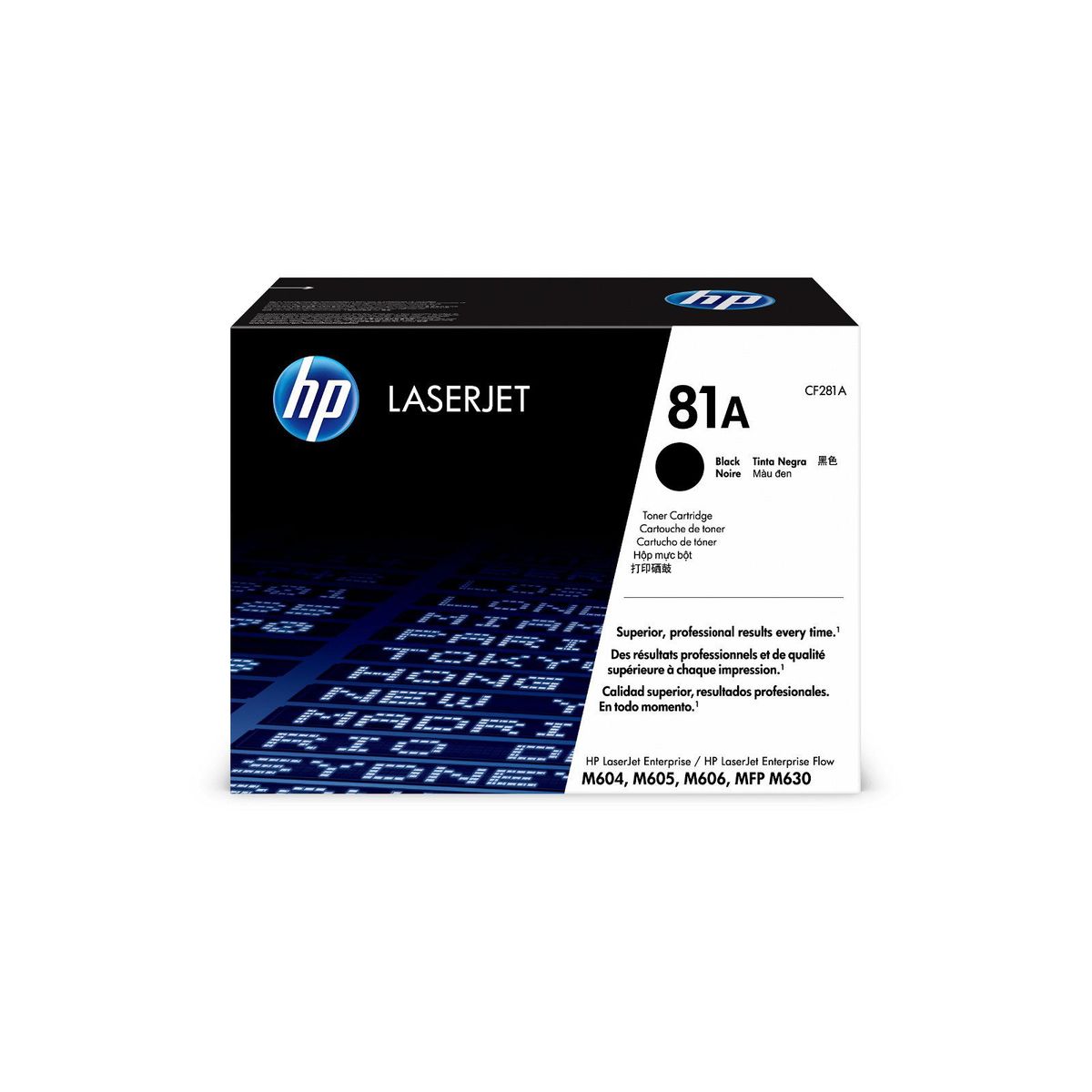 HP 81A CF281A Sort Lasertoner, 10.500 sider